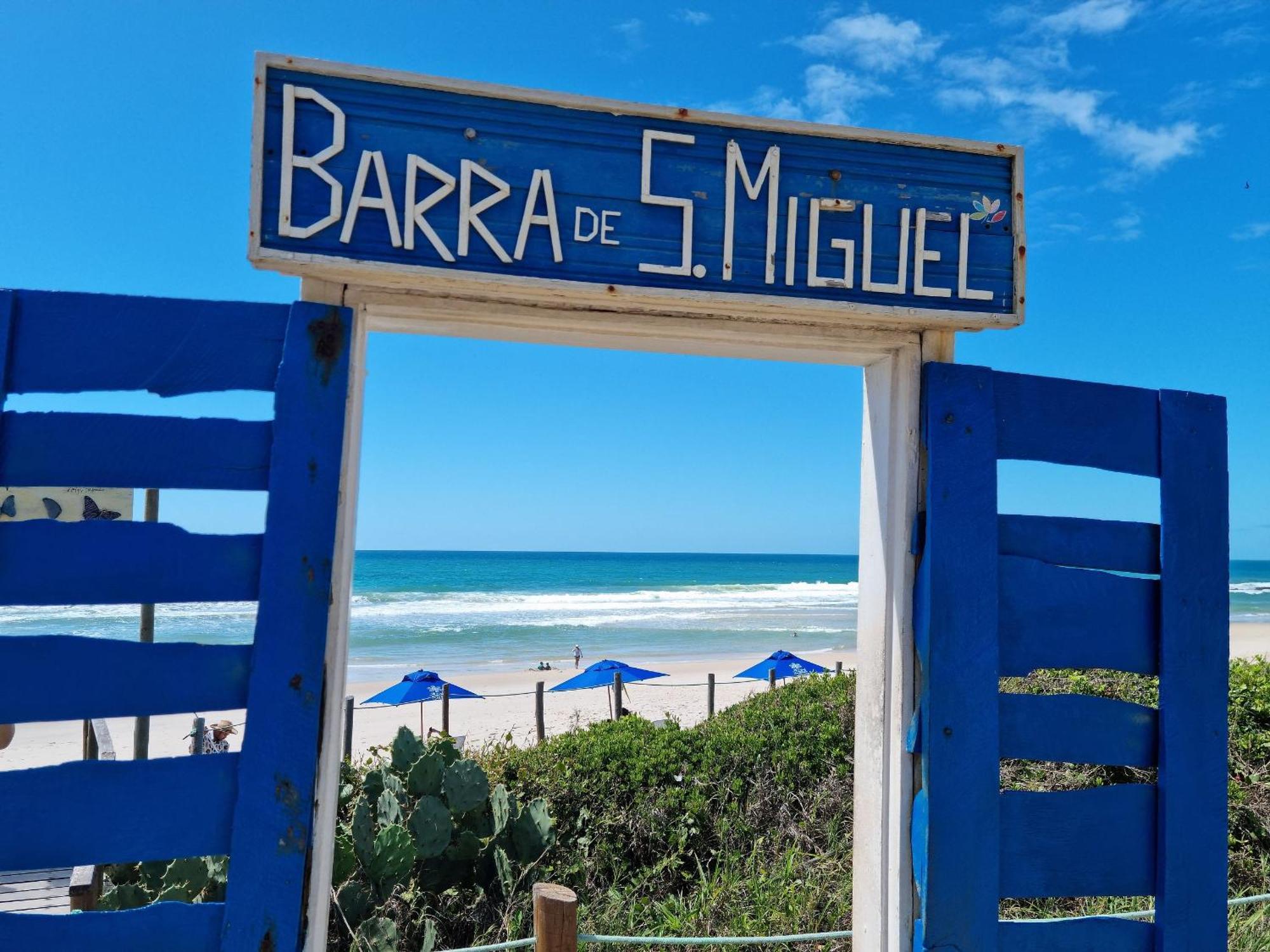 Areias Do Mar ! 2 Quartos, Vista Mar Com Varanda A205 바라 데 상미겔 외부 사진