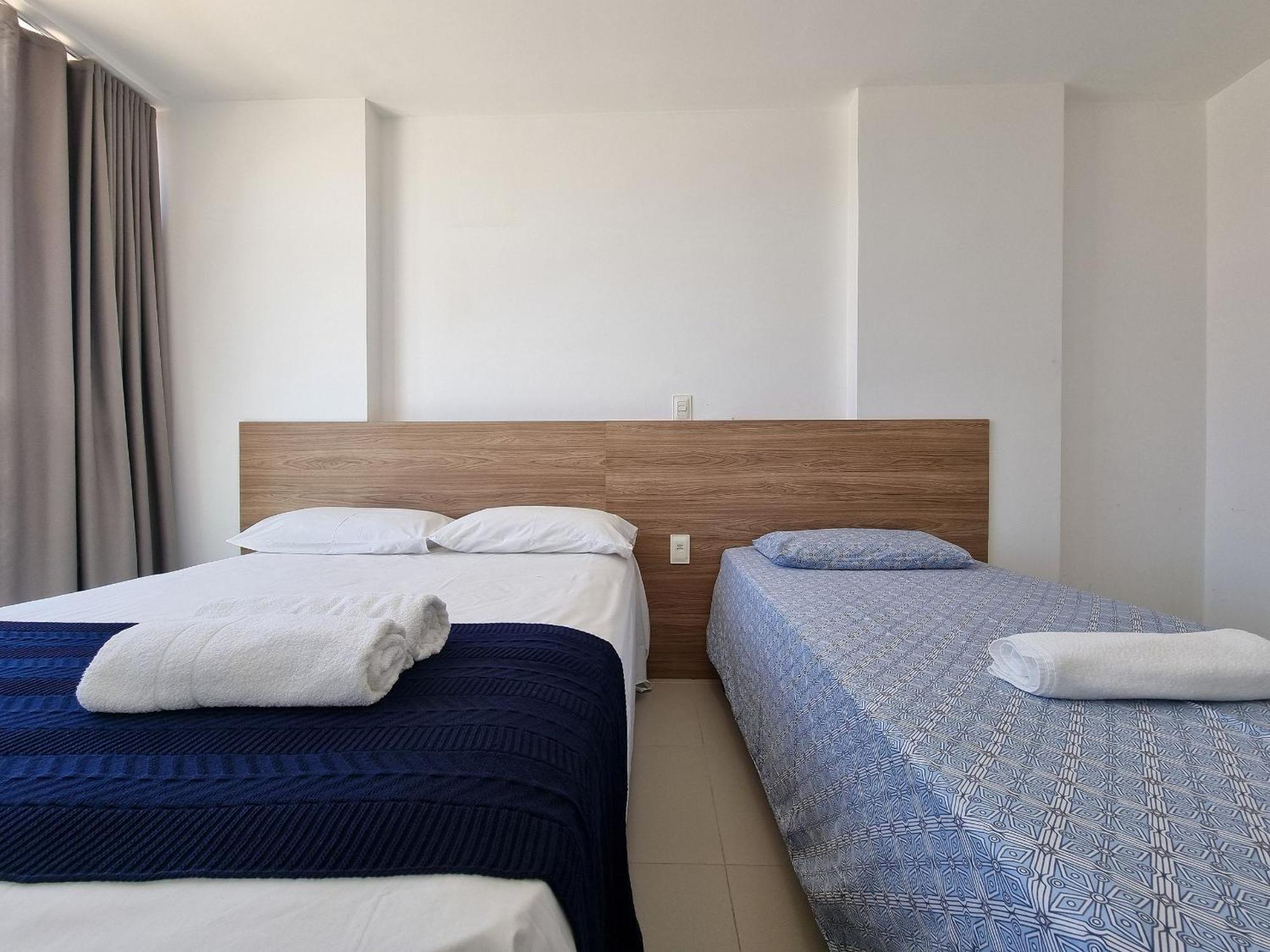 Areias Do Mar ! 2 Quartos, Vista Mar Com Varanda A205 바라 데 상미겔 외부 사진