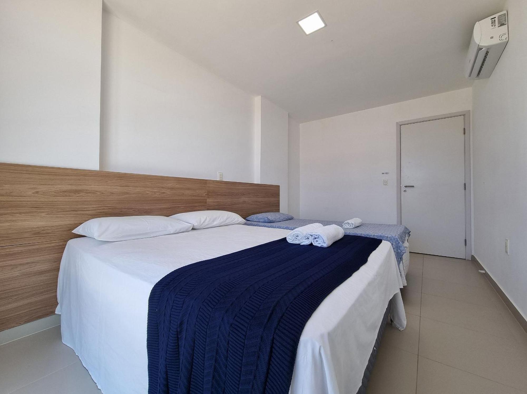 Areias Do Mar ! 2 Quartos, Vista Mar Com Varanda A205 바라 데 상미겔 외부 사진