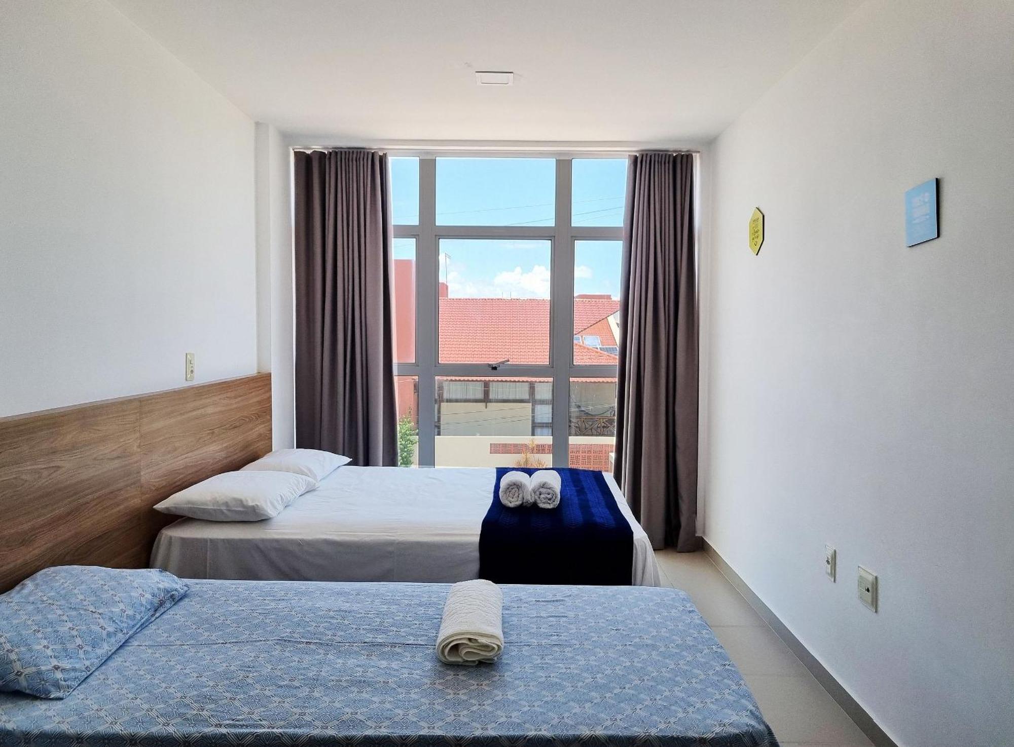Areias Do Mar ! 2 Quartos, Vista Mar Com Varanda A205 바라 데 상미겔 외부 사진